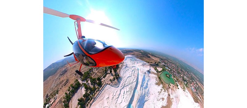 Pamukkale Gyrocopter 100 €